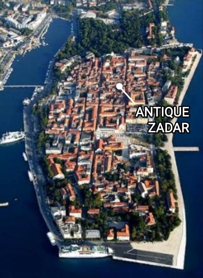 Apartment Antique Zadar - City Center Luaran gambar